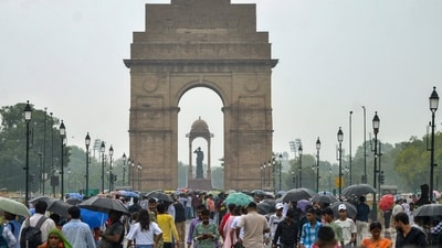 Heavy downpour that started early morning on Saturday continued throughout the day, which led to the death of eight people. (PTI) Heavy downpour that started early morning on Saturday continued throughout the day, which led to the death of eight people. (PTI)