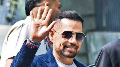Robert Vadra was questioned by the agency on April 15 and 16 this year and his statements to ED are part of the charge sheet. (ANI) Robert Vadra was questioned by the agency on April 15 and 16 this year and his statements to ED are part of the charge sheet. (ANI)