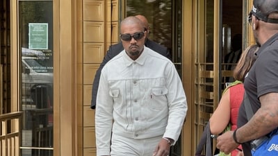 Kanye West's YEEZY store shut down by Shopify for selling offensive merchandise. (AP Photo/Michael R. Sisak) (AP) Kanye West's YEEZY store shut down by Shopify for selling offensive merchandise. (AP Photo/Michael R. Sisak) (AP)