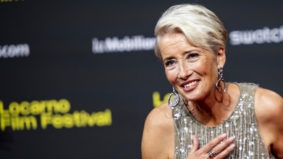 British actor Emma Thompson mused she could have changed the course of American history had she accepted Donald Trump's dinner invite. (AP) British actor Emma Thompson mused she could have changed the course of American history had she accepted Donald Trump's dinner invite. (AP)