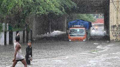 The Capital recorded heavy rainfall on August 9. (Sanchit Khanna/HT Photo) The Capital recorded heavy rainfall on August 9. (Sanchit Khanna/HT Photo)