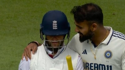 Akash Deep gave a send-off to Ben Duckett in the fifth Test (X) Akash Deep gave a send-off to Ben Duckett in the fifth Test (X)
