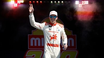 Connor Zilisch shared an update with his fans, expressing gratitude that his injury was not anything more serious. (Getty Images via AFP) Connor Zilisch shared an update with his fans, expressing gratitude that his injury was not anything more serious. (Getty Images via AFP)