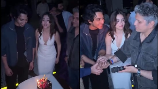 Inside Ahaan Panday, Aneet Padda and Mohit Suri's success bash for Saiyaara.