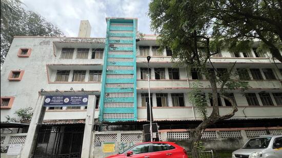 Mumbai, India – 10, Aug 2025: Mumbai Public School at Colaba, in Mumbai, India, on Sunday, Aug 10, 2025. (Photo by Bhushan Koyande/HT Photo)