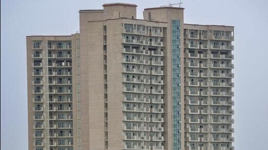 The complex has 184 Type-VII flats, each with a carpet area of 5,000 square feet. (PTI)