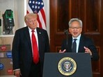 Chip companies do not seem to be complaining about Trump’s move and expectedly so. The only option they had other than sharing 15% revenues with the US government, was having no revenues at all. (AFP)