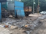 Located right next to a dense residential area, the Shahi Majra dumping ground has created unbearable living conditions, complain locals. (HT) Located right next to a dense residential area, the Shahi Majra dumping ground has created unbearable living conditions, complain locals. (HT)