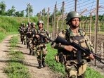 The intruder was arrested in an injured condition. BSF troops opened fire on observing movement of a group of people attempting to sneak into the country along the International Border in Jammu and Kashmir's Kathua.
