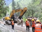 The bridge connecting Uttarkashi to Harsil has been reconstructed to facilitate easy movement of machinery and relief materials.