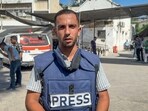 This screen grab taken from AFPTV on August 11, 2025 shows Al-Jazeera's Anas al-Sharif speaking during an interview in Gaza City on August 1