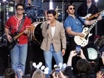 The Jonas Brothers kickoff their JONAS20 tour at their hometown, New Jersey. The Jonas Brothers kickoff their JONAS20 tour at their hometown, New Jersey.