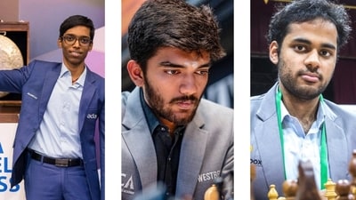D Gukesh, R Praggnanandhaa and Arjun Erigaisi are among the leading GMs in chess currently.
