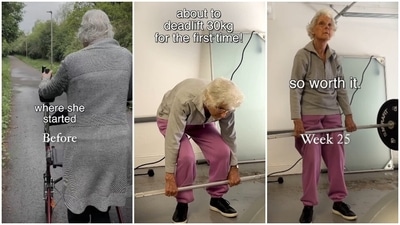 Weight training helps older people maintain their health, mobility and stay independent. Weight training helps older people maintain their health, mobility and stay independent.