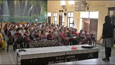 A teachers’ training workshop underway in Ludhiana in March 2024. (HT File Photo) A teachers’ training workshop underway in Ludhiana in March 2024. (HT File Photo)