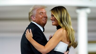 Israel hailed for Dancing with the Stars performance mimicking Donald and Melania Trump's dance moves (AP Photo/Evan Vucci) (AP) Israel hailed for Dancing with the Stars performance mimicking Donald and Melania Trump's dance moves (AP Photo/Evan Vucci) (AP)
