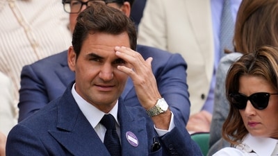 Tennis legend Roger Federer will take part in “Roger & Friends” celebrity doubles event at Shanghai Masters 2025. (AP)
