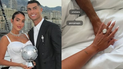 Cristiano Ronaldo and Georgina Rodriguez are engaged. (Instagram/ Georgina Rodriguez) Cristiano Ronaldo and Georgina Rodriguez are engaged. (Instagram/ Georgina Rodriguez)