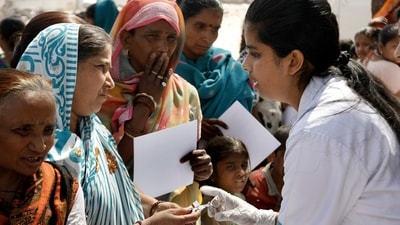 In its first two years, the National Sickle Cell Anaemia Elimination Mission has yielded remarkable results, with joint efforts of MoHFW and the states, with over 60.7 million individuals have been screened across more than 300 districts in 17 high-prevalence states. (HT Archive) In its first two years, the National Sickle Cell Anaemia Elimination Mission has yielded remarkable results, with joint efforts of MoHFW and the states, with over 60.7 million individuals have been screened across more than 300 districts in 17 high-prevalence states. (HT Archive)