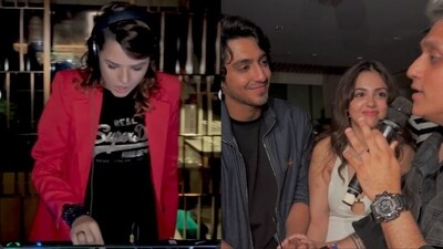 Udita Goswami was also part of Ahaan Panday and Aneet Padda's Saiyaara success party. Udita Goswami was also part of Ahaan Panday and Aneet Padda's Saiyaara success party.