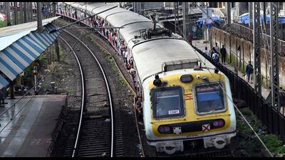 Thane, India. June 10, 2025: Railway Protection Force and Government Railway Police patrolling on the platform at Mumbra Railway Station after four commuters lost their lives and nine others were injured on June 9, 2025, in Thane, India. The incident occurred when the commuters fell from a train heading to Chhatrapati Shivaji Maharaj Terminus. Thane India. June 10, 2025. (Photo by Raju Shinde/HT Photo) (Hindustan Times) Thane, India. June 10, 2025: Railway Protection Force and Government Railway Police patrolling on the platform at Mumbra Railway Station after four commuters lost their lives and nine others were injured on June 9, 2025, in Thane, India. The incident occurred when the commuters fell from a train heading to Chhatrapati Shivaji Maharaj Terminus. Thane India. June 10, 2025. (Photo by Raju Shinde/HT Photo) (Hindustan Times)