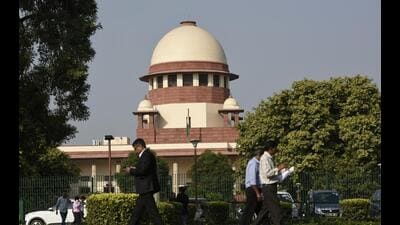 The Supreme Court said that proceedings in the matter remain pending before the high court. (HT PHOTO) The Supreme Court said that proceedings in the matter remain pending before the high court. (HT PHOTO)