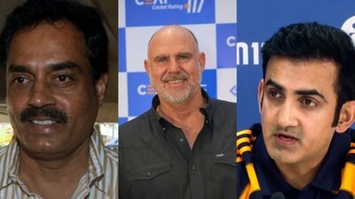 Dilip Vengsarkar slams Matthew Hayden for telling Gautam Gambhir to use better language. (Getty and ANI Images) Dilip Vengsarkar slams Matthew Hayden for telling Gautam Gambhir to use better language. (Getty and ANI Images)