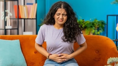 Hormonal fluctuations during periods can lead to constipation, diarrhea, bloating, or gas. (Shutterstock) Hormonal fluctuations during periods can lead to constipation, diarrhea, bloating, or gas. (Shutterstock)