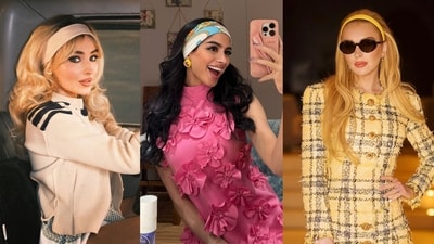 The headbands from the '90s are hot again! (Photos: Instagram)