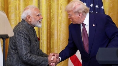 President Trump has been trying to persuade Indian Prime Minister Narendra Modi to help the U.S. isolate Russia. President Trump has been trying to persuade Indian Prime Minister Narendra Modi to help the U.S. isolate Russia.
