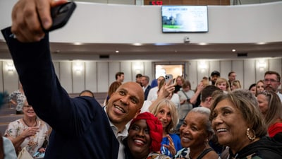 Cory Booker, Senate’s Mr. Nice Guy, Starts to Throw Some Punches Cory Booker, Senate’s Mr. Nice Guy, Starts to Throw Some Punches