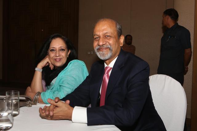 Anita and Siddhartha Basu at the 16th Distinguished OSA Hindu College Alumni Awards 2018 (Prabhas Roy/Hindustan Times) Anita and Siddhartha Basu at the 16th Distinguished OSA Hindu College Alumni Awards 2018 (Prabhas Roy/Hindustan Times)