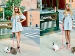 Anna Delvey starred in a photoshoot with rabbits that were later found abandoned in a park. Anna Delvey starred in a photoshoot with rabbits that were later found abandoned in a park.