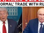 Scared of Putin? On TV, Trump speaks on 'normal' trade with Russia Scared of Putin? On TV, Trump speaks on 'normal' trade with Russia