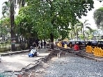 Built at a cost of  <span class='webrupee'>₹</span>60 crore, the bicycle track aimed to promote sustainable transportation, but was largely used to park two- and four-wheelers after it was introduced in 2011 (Raju Shinde/ HT Photo)