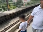 A video shows a young boy urinating inside a metro station in Delhi A video shows a young boy urinating inside a metro station in Delhi