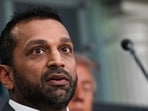 Kash Patel trolled over ‘nervous’ appearance at press briefing (REUTERS/Annabelle Gordon)