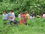 The inspection is being supervised by SIT chief Pranab Mohanty.