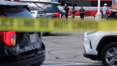 A man opened fire in the parking lot of a Target store in Austin, Texas, killing two adults and a child before stealing cars. (AP) A man opened fire in the parking lot of a Target store in Austin, Texas, killing two adults and a child before stealing cars. (AP)