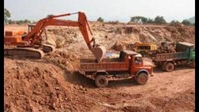 According to the CAG, 45 lessees mined 26.89 lakh cubic metres of minerals outside their allotted lease areas, with recovery proceedings delayed due to inadequate monitoring. (Sourced) According to the CAG, 45 lessees mined 26.89 lakh cubic metres of minerals outside their allotted lease areas, with recovery proceedings delayed due to inadequate monitoring. (Sourced)