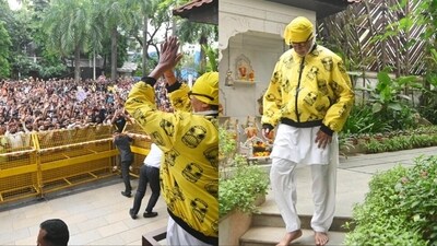 Amitabh Bachchan opened up about fans who visit him at Jalsa on every Sunday. Amitabh Bachchan opened up about fans who visit him at Jalsa on every Sunday.