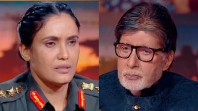 Col Sofiya Qureshi will be seen in Amitabh Bachchan's KBC 17. Col Sofiya Qureshi will be seen in Amitabh Bachchan's KBC 17.