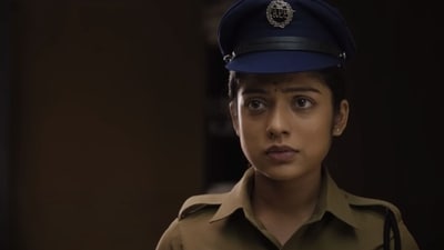 Varsha Bollama in and as Constable Kanakam Varsha Bollama in and as Constable Kanakam