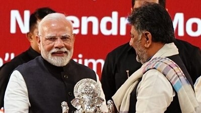 Shivakumar clarified that the idol was personally bought by him and no government or departmental funds were used. (X/@DKShivakumar) Shivakumar clarified that the idol was personally bought by him and no government or departmental funds were used. (X/@DKShivakumar)