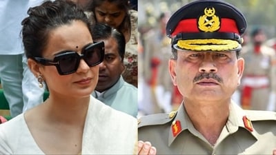 Kangana Ranaut has criticised Pakistani army chief Asim Munir over his comment against India. Kangana Ranaut has criticised Pakistani army chief Asim Munir over his comment against India.