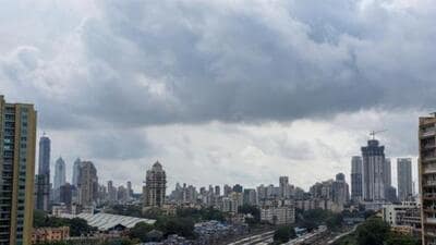 Mumbai: Clouds gather in the sky over the city, in Mumbai, Friday, June 12, 2020. The southwest monsoon arrived in Maharashtra on Thursday with rains lashing some coastal parts of the state. (PTI Photo)(PTI12-06-2020_000153A) (PTI) Mumbai: Clouds gather in the sky over the city, in Mumbai, Friday, June 12, 2020. The southwest monsoon arrived in Maharashtra on Thursday with rains lashing some coastal parts of the state. (PTI Photo)(PTI12-06-2020_000153A) (PTI)