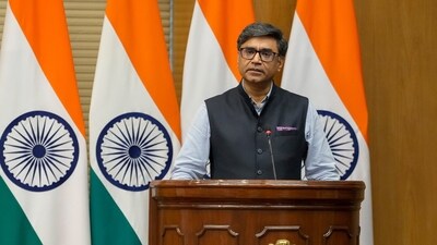 Foreign Secretary Vikram Misri speaks during a special briefing. (File photo/MEA) Foreign Secretary Vikram Misri speaks during a special briefing. (File photo/MEA)