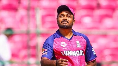 Will he? Won't he? The Sanju Samson-Rajasthan Royals situation has more suspense than a Hollywood thriller. (PTI)