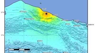 Peak ground velocity during the earthquake was at nearly 20 cms per second, which falls under the category of ‘very strong shaking’ according to USGS' official website. (United States Geological Survey) Peak ground velocity during the earthquake was at nearly 20 cms per second, which falls under the category of ‘very strong shaking’ according to USGS' official website. (United States Geological Survey)