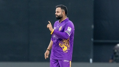 Rahul Chaudhary's hat-trick goes in vain.